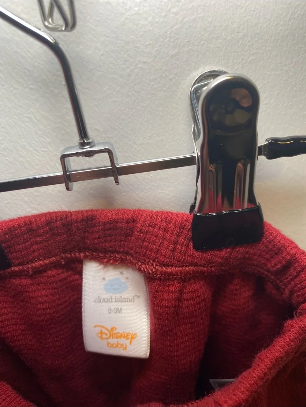 Disney Pooh Red and Yellow Baby One-Piece Bodysuit